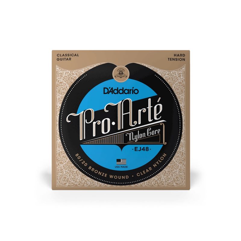 Набор струн D'ADDARIO EJ48 PRO-ARTE 80/20 BRONZE WOUND HARD TENSION